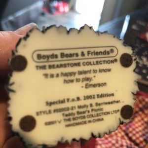 Boyd’s Bears Bear picnic